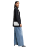 LIEBESKIND BERLIN Leder-Umhängetasche "Luka" in Weiß - (B)20,5 x (H)14,5 x (T)7 cm