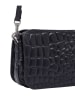 LIEBESKIND BERLIN Leren schoudertas "Luka" zwart - (B)20,5 x (H)14,5 x (D)7 cm