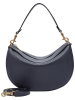 LIEBESKIND BERLIN Leder-Henkeltasche in Dunkelblau - (B)28 x (H)18 x (T)9 cm