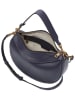 LIEBESKIND BERLIN Leren handtas donkerblauw - (B)28 x (H)18 x (D)9 cm