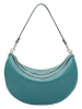 LIEBESKIND BERLIN Leren schoudertas turquoise - (B)37,5 x (H)24,5 x (D)13 cm