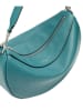 LIEBESKIND BERLIN Leren schoudertas turquoise - (B)37,5 x (H)24,5 x (D)13 cm