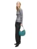 LIEBESKIND BERLIN Leren schoudertas turquoise - (B)37,5 x (H)24,5 x (D)13 cm
