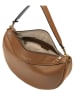 LIEBESKIND BERLIN Leder-Schultertasche in Hellbraun - (B)37,5 x (H)24,5 x (T)13 cm