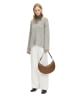 LIEBESKIND BERLIN Leren schoudertas lichtbruin - (B)37,5 x (H)24,5 x (D)13 cm