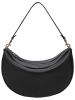 LIEBESKIND BERLIN Leren schoudertas zwart - (B)37,5 x (H)24,5 x (D)13 cm