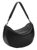 LIEBESKIND BERLIN Leren schoudertas zwart - (B)37,5 x (H)24,5 x (D)13 cm