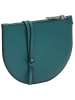 LIEBESKIND BERLIN Leren schoudertas petrol - (B)14 x (H)10 x (D)1 cm