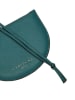 LIEBESKIND BERLIN Leren schoudertas petrol - (B)14 x (H)10 x (D)1 cm