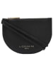 LIEBESKIND BERLIN Leder-Umhängetasche in Schwarz - (B)14 x (H)10 x (T)1 cm