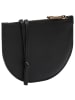 LIEBESKIND BERLIN Leder-Umhängetasche in Schwarz - (B)14 x (H)10 x (T)1 cm