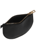 LIEBESKIND BERLIN Leder-Umhängetasche in Schwarz - (B)14 x (H)10 x (T)1 cm
