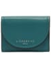 LIEBESKIND BERLIN Leren portemonnee "Louisa" petrol - (B)11 x (H)8 x (D)2,5 cm