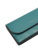 LIEBESKIND BERLIN Leren portemonnee "Slam" turquoise - (B)18,5 x (H)9,5 x (D)2,5 cm
