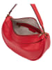 LIEBESKIND BERLIN Leren schoudertas rood - (B)37,5 x (H)24,5 x (D)13 cm