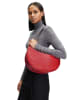 LIEBESKIND BERLIN Leren schoudertas rood - (B)37,5 x (H)24,5 x (D)13 cm