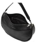 LIEBESKIND BERLIN Leder-Schultertasche in Schwarz - (B)37,5 x (H)24,5 x (T)13 cm