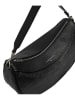 LIEBESKIND BERLIN Leren schoudertas zwart - (B)37,5 x (H)24,5 x (D)13 cm
