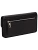 LIEBESKIND BERLIN Leder-Geldbörse "Slam" in Schwarz - (B)18,5 x (H)9,5 x (T)2,5 cm