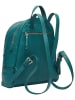 LIEBESKIND BERLIN Leder-Rucksack "Alita" in Petrol - (B)26 x (H)31,5 x (T)11 cm