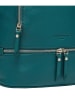 LIEBESKIND BERLIN Leder-Rucksack "Alita" in Petrol - (B)26 x (H)31,5 x (T)11 cm