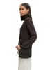 LIEBESKIND BERLIN Leren schoudertas "Luka" donkerbruin - (B)20,5 x (H)14,5 x (D)7 cm