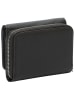 LIEBESKIND BERLIN Leder-Geldbörse "Pablita" in Dunkelbraun - (B)11 x (H)8,5 x (T)2,5 cm