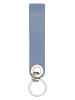 LIEBESKIND BERLIN Leder-Schlüsselring in Hellblau - (L)13 cm