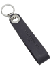 LIEBESKIND BERLIN Leder-Schlüsselring in Dunkelblau - (L)13 cm