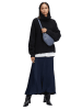 LIEBESKIND BERLIN Leder-Umhängetasche "Tavia" in Lila - (B)32 x (H)14 x (T)3 cm