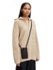 LIEBESKIND BERLIN Leder-Handytasche in Dunkelbraun - (B)10 x (H)18 x (T)2,5 cm