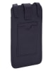 LIEBESKIND BERLIN Leder-Handytasche in Dunkelblau - (B)10 x (H)18 x (T)2,5 cm