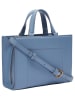 LIEBESKIND BERLIN Leder-Henkeltasche in Hellblau - (B)24 x (H)17,5 x (T)9,5 cm