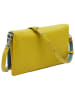 LIEBESKIND BERLIN Leren schoudertas geel - (B)27,5 x (H)17 x (D)2 cm
