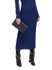 LIEBESKIND BERLIN Leren schoudertas donkerblauw - (B)27,5 x (H)17 x (D)2 cm