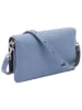 LIEBESKIND BERLIN Leder-Umhängetasche in Hellblau - (B)22 x (H)13,5 x (T)2 cm