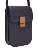 LIEBESKIND BERLIN Leren smartphonetas donkerblauw - (B)11 x (H)19 x (D)2 cm
