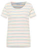 Mustang Shirt in Hellblau/ Rosa