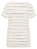 Mustang Shirt in Hellblau/ Rosa