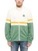 Mustang Sweatvest crème/groen/oranje