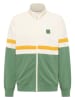 Mustang Sweatvest crème/groen/oranje