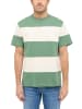 Mustang Shirt groen/crème