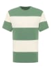 Mustang Shirt groen/crème