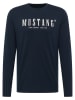 Mustang Longsleeve in Dunkelblau