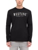 Mustang Longsleeve in Schwarz