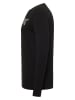 Mustang Longsleeve in Schwarz