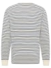 Mustang Longsleeve in Dunkelblau/ Creme