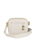Anna Morellini Leren schoudertas "Aldina" lichtbeige - (B)22 x (H)18 x (D)11 cm