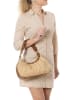 Anna Morellini Henkeltasche "Santina" in Beige - (B)20 x (H)17 x (T)8 cm