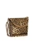 Anna Morellini Leren schoudertas "Malvina" lichtbruin - (B)22 x (H)18 x (D)2 cm